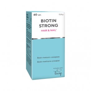 Biotin Strong Hair & Nail - 60 tabletter