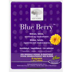 New Nordic Blue Berry Original - 120 tabletter