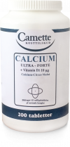 Camette Calcium Ultra Forte + Extra D3 - 200 tabletter