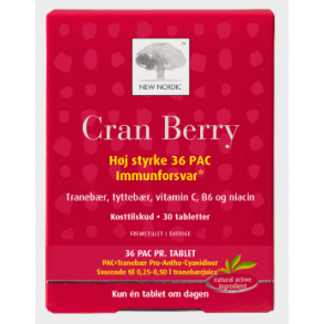 New Nordic Cran Berry Immunforsvar - 30 stk