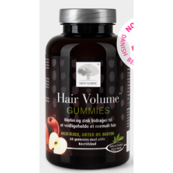 New Nordic Hair Volume Gummies - 60 gummies med blesmag