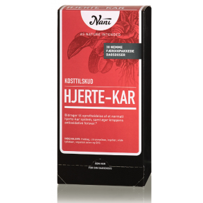 Nani Hjerte-Kar Helsepakke - 30 breve