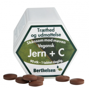 Berthelsen Jern med C - 90 tabletter