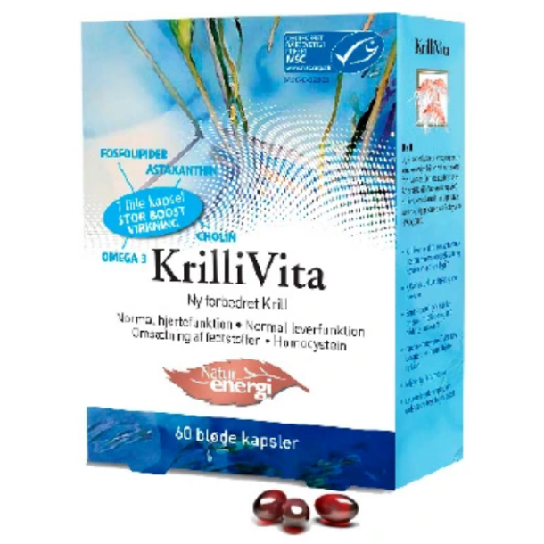 Krillivita 500 mg - 60 kapsler