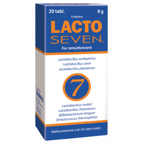 LactoSeven - 20 tabletter
