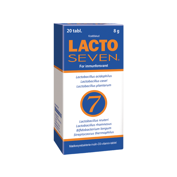 LactoSeven - 20 tabletter