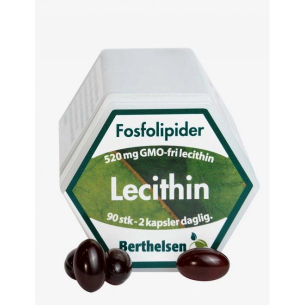 Berthelsen Lecithin - 90 kapsler