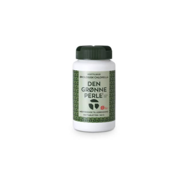 Økologisk Chlorella – Den Grønne Perle 640 tabl.