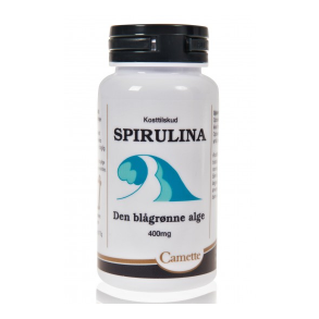 Camette Spirulina Den blgrnne alge - 180 tabletter