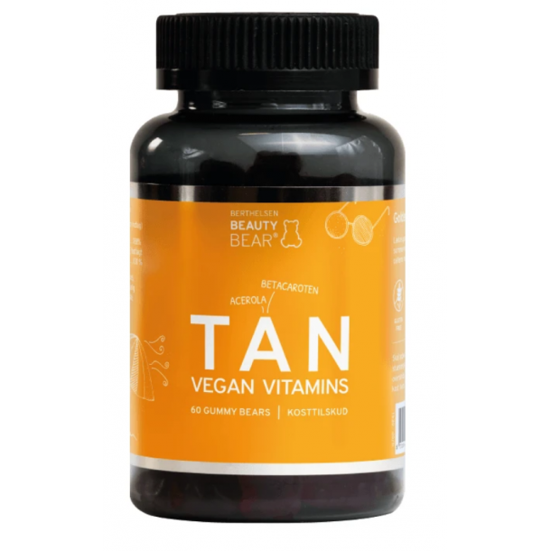 BeautyBear Tan Vitamins - 60 stk.