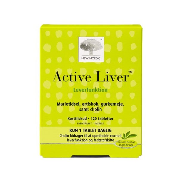 New Nordic Active Liver - 120 tabletter