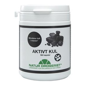 Natur-Drogeriet Aktivt Kul - 180 kapsler