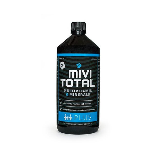 Mivi Total Plus multivitamin & mineraler - 1L
