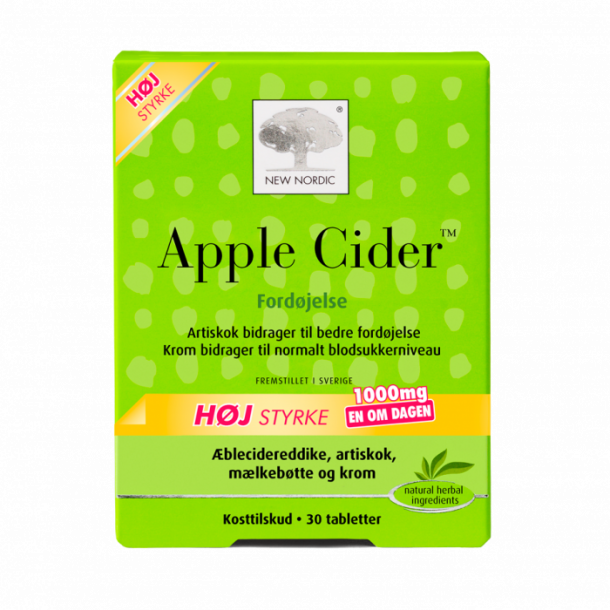 New Nordic Apple Cider - 30 tabletter