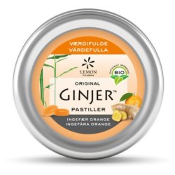 Ginjer - Pastiller - �kologiske - 40 gram