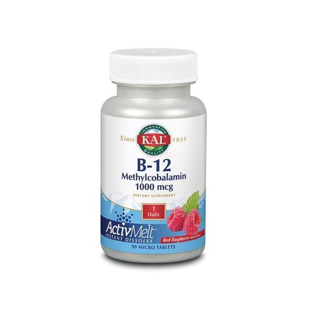 KAL B12 Methylcobalamin - 90 smeltetabletter