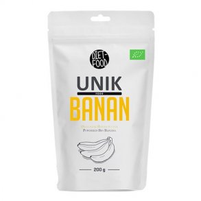 Unik Food Banan Pulver  - 200 gr.