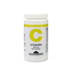 Natur-Drogeriet C vitamin 500 mg. - 150 tabletter