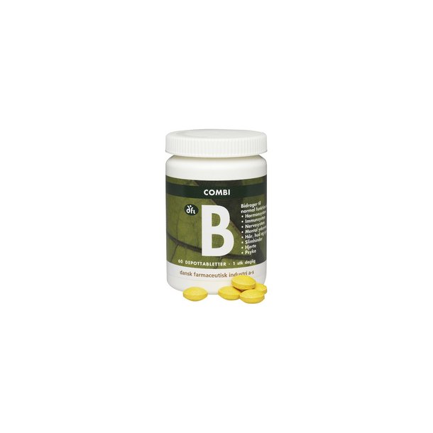 Combi B-Vitamin depottablet - 60 depottabletter