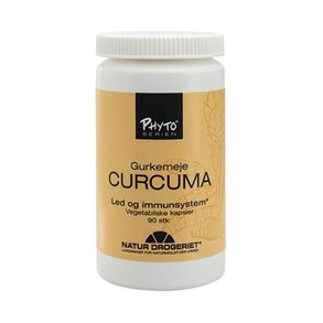 Natur-Drogeriet Curcuma m. gurkemeje - 90 kapsler