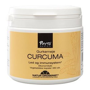 Natur-Drogeriet Curcuma m. gurkemeje - 360 kapsler