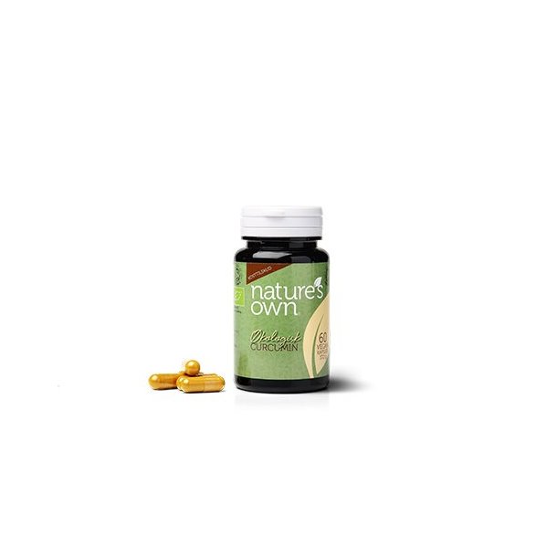 Natures Own Curcumin - kologisk - 60 kapsler