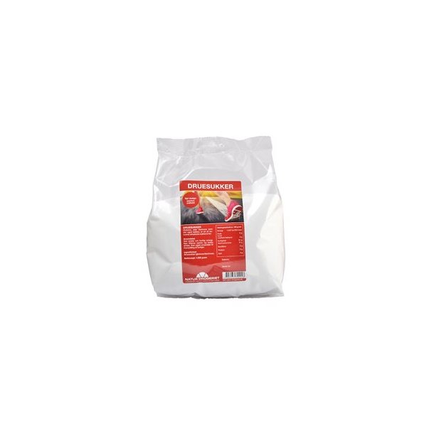 Natur-Drogeriet Druesukker ren (glukose) - 1 kg.