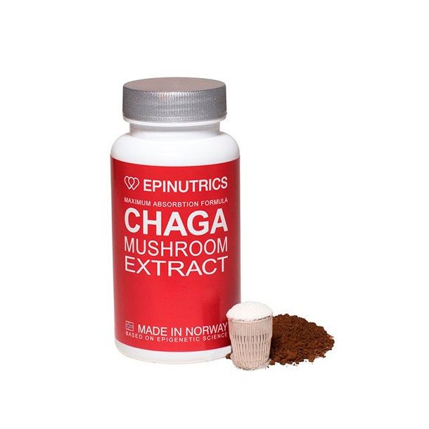 Epinutrics EPI-Chaga Mushroom Extract - 60 kapsler