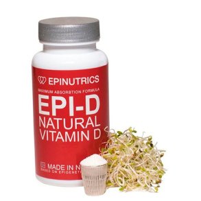 Epinutrics EPI-D Natural Vitamin D - 60 kapsler