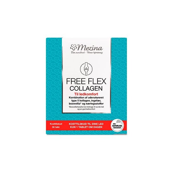 Mezina Free Flex Collagen - 30 tabletter