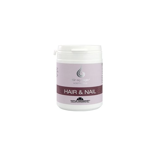 Natur-Drogeriet Hair &amp; Nail, Vegansk - 120 kap.