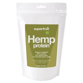 Superfruit Hamp proteinpulver (Hemp Protein Powder) - 500 g.