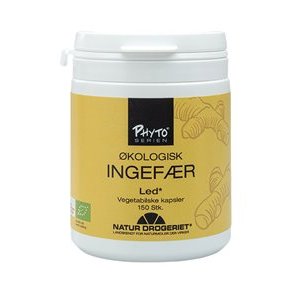 Natur-Drogeriet Ingefr, kologisk - 150 kapsler