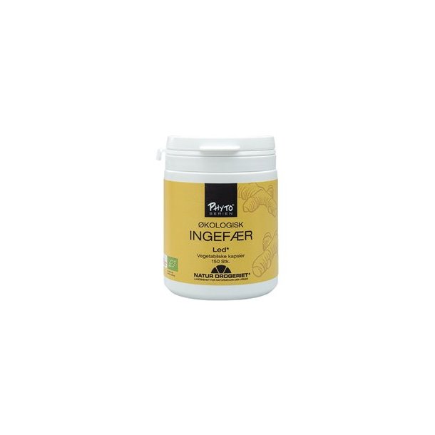 Natur-Drogeriet Ingefr, kologisk - 150 kapsler
