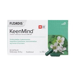 Flordis KeenMind - 60 kapsler
