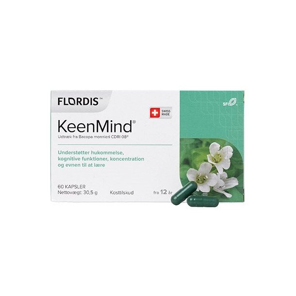Flordis KeenMind - 60 kapsler