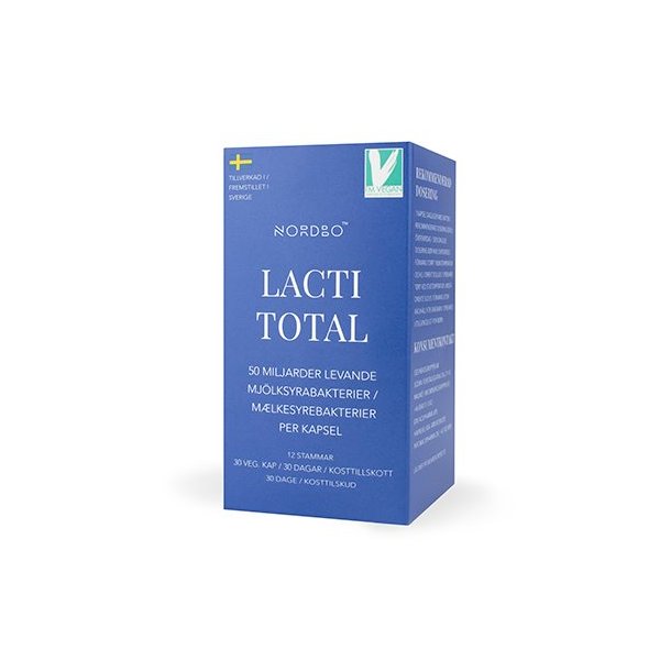 NORDBO LactiTotal - 30 kapsler