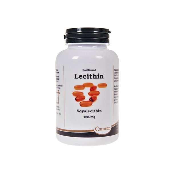 Camette Lecithin 1200 mg. - 100 kapsler