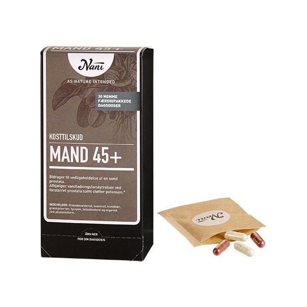 Nani Mand 45+ Helsepakke - 30 breve