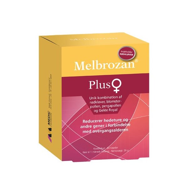 Melbrozan Plus - 60 kapsler