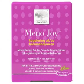 New Nordic Meno Joy - Regulering af hormonbalancen - 180 tabletter