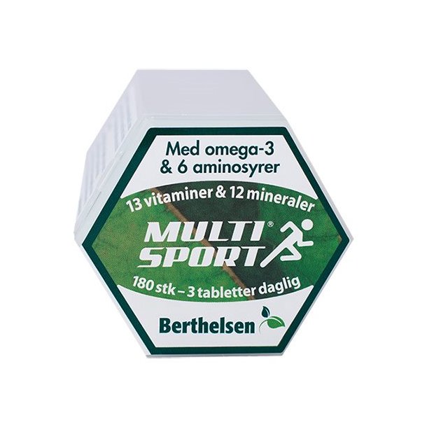 Berthelsen Multisport - 180 tabletter