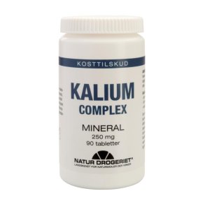 Natur-Drogeriet Kalium Complex 250 mg - 90 tabletter