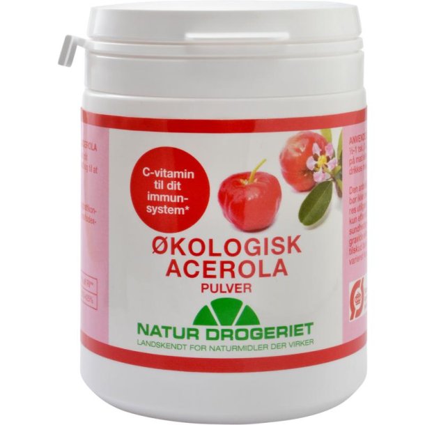 Natur-Drogeriet Acerola Vitamin C-Pulver, kologisk - 100 g.