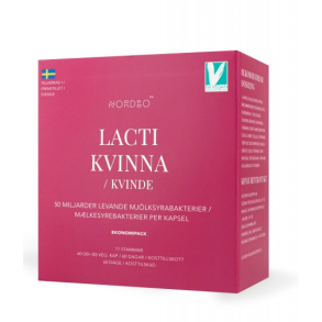 Nordbo LactiKvinde 50 mia. - 60 kapsler