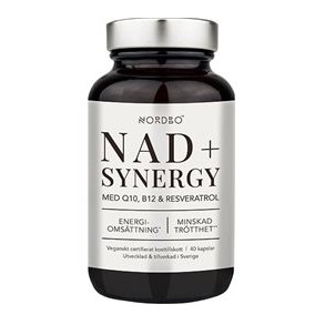 Nordbo NAD+ Synergy - 40 kapsler