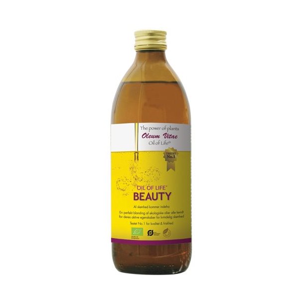 Oil of life Beauty - kologisk - 500 ml.