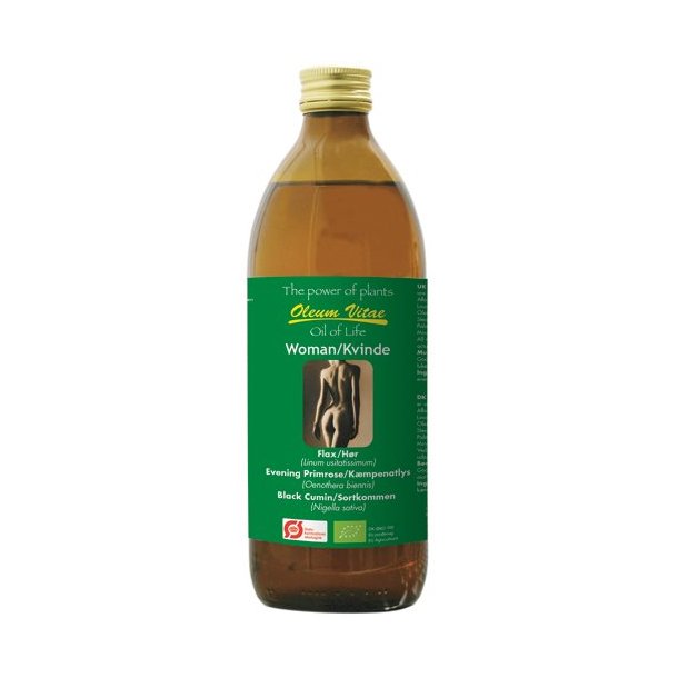 Oil of life Kvinder - kologisk - 500 ml.