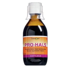 Pro-hals Propolismixtur med Lakridssmag