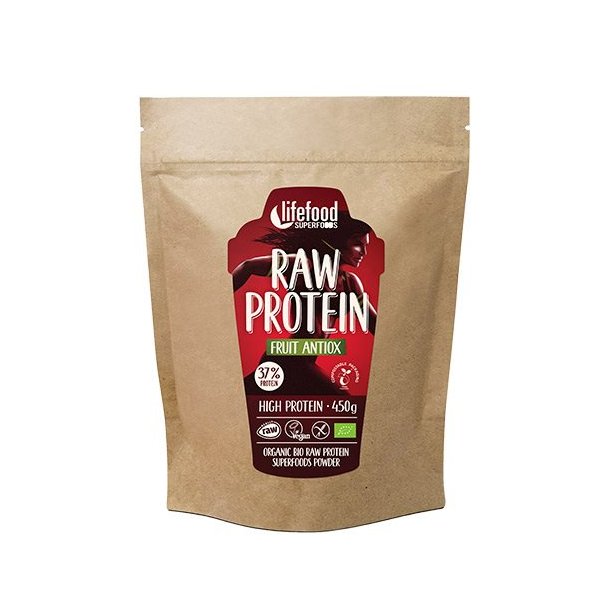 Superfood Planteprotein Proteinpulver Frugt RAW, kologisk - 450 gr.